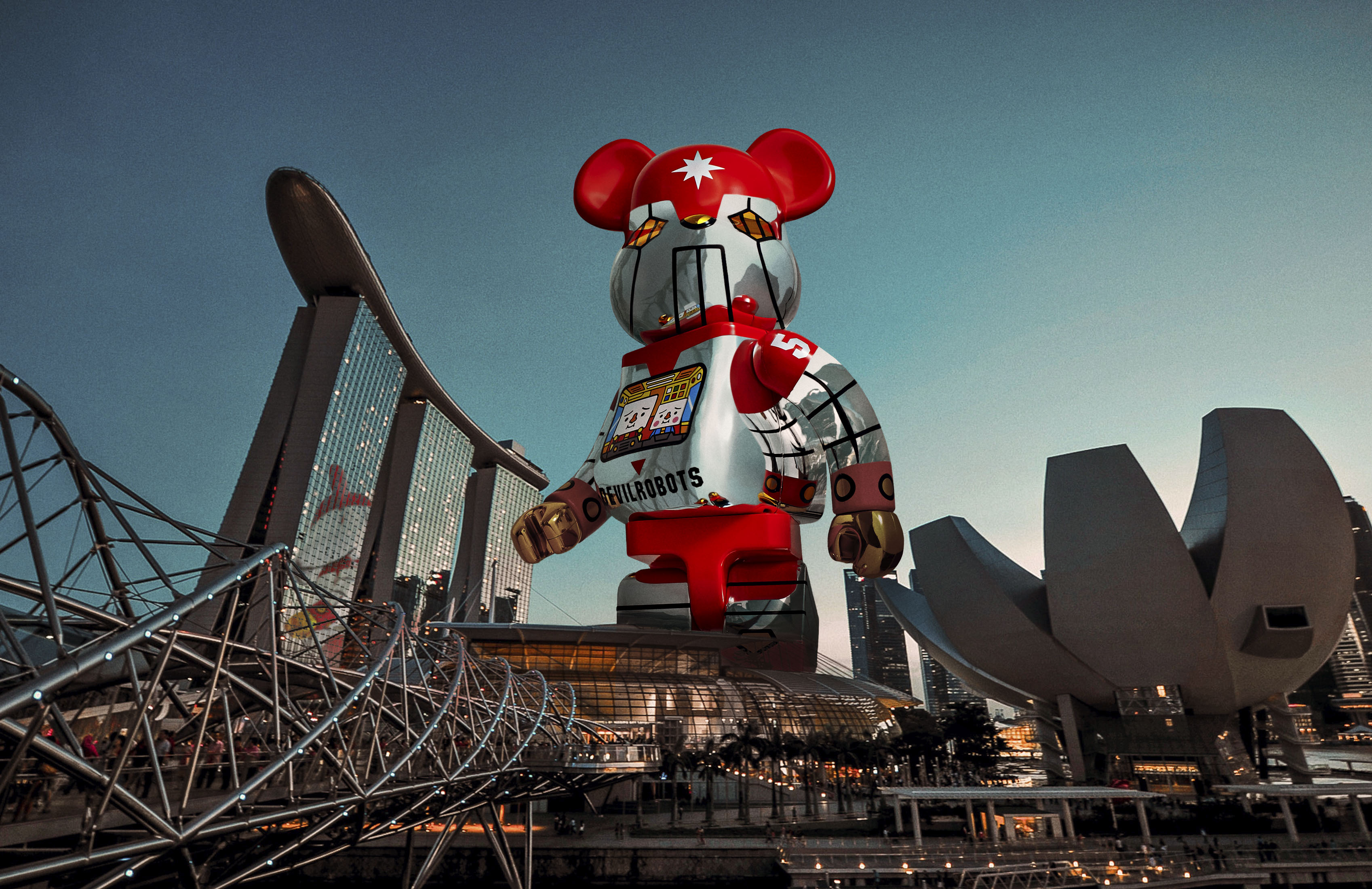 Rejoice as BE@RBRICK To-Fu Oyako Devilrobots 25th Anniversary 1000% has arrived with a deal